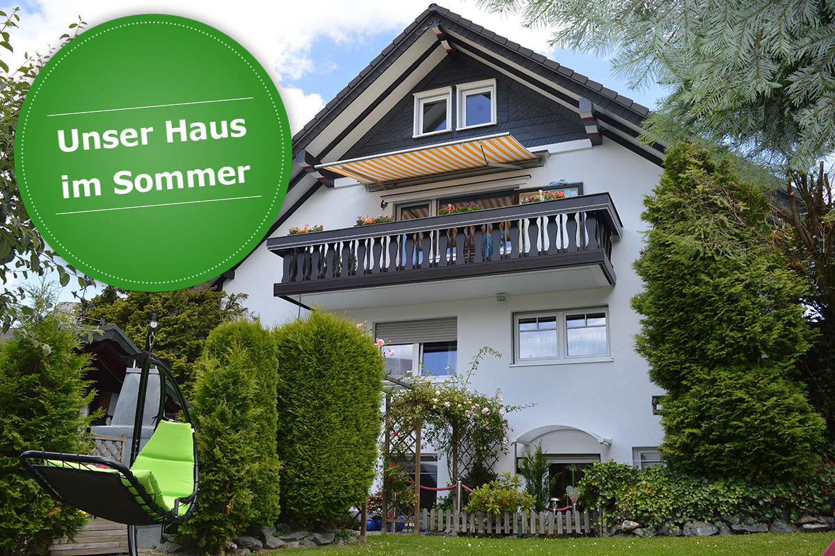 Haus Kordes im Sommer