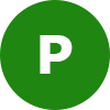 Gästeparkplatz direkt am Haus